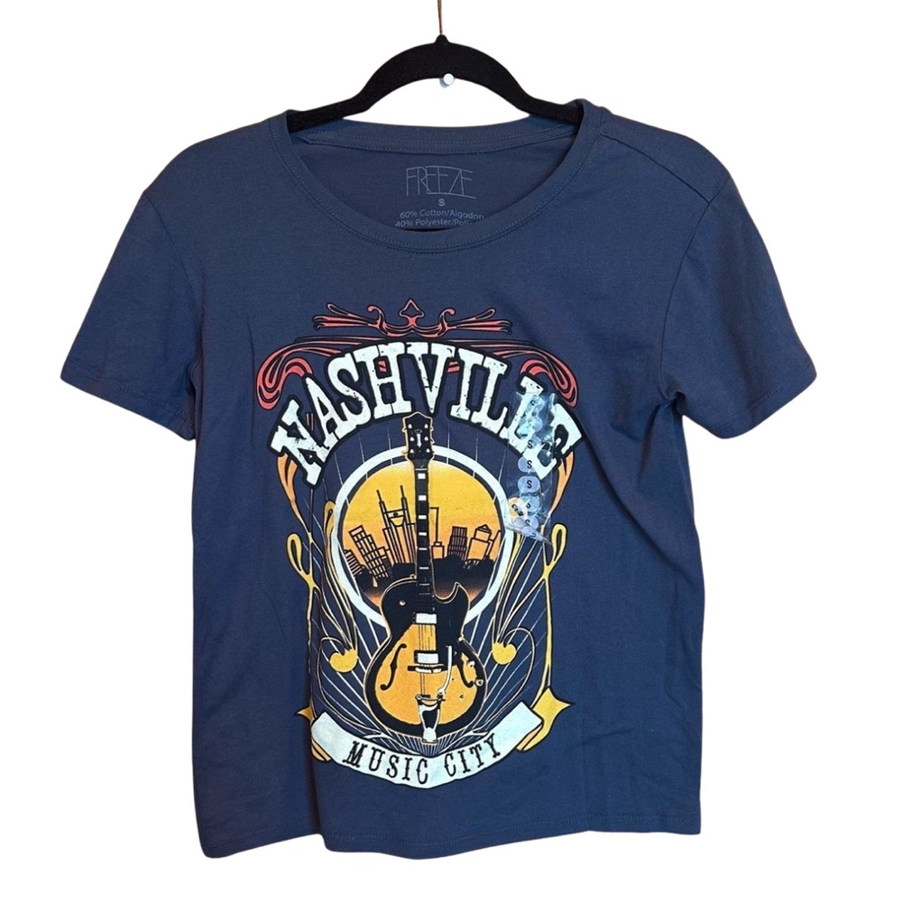 ✨ NWT Freeze Nashville Graphic Tee - Women’s Size Small Festival Concert Ready